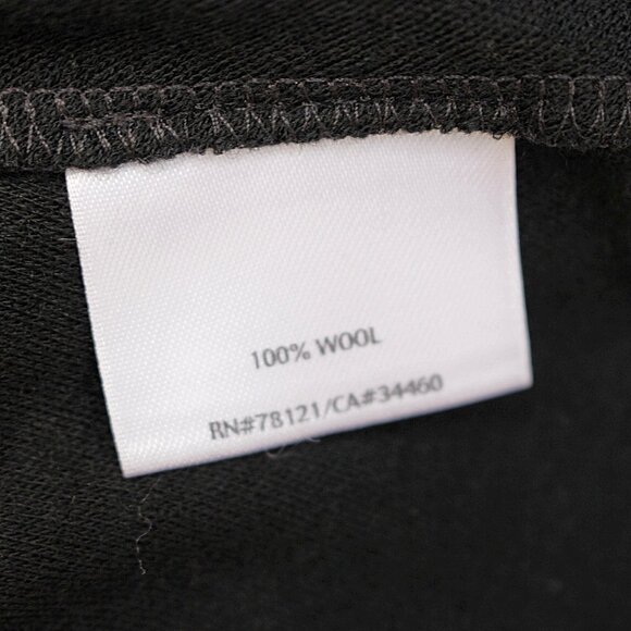 Eileen Fisher - Wool Jersey Surplice 46" Wrap Dress, Sml Oversize fits Med - Picture 8 of 11